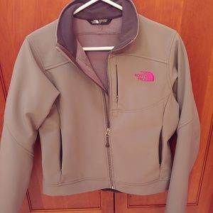 Women's Gray Softshell Northface
